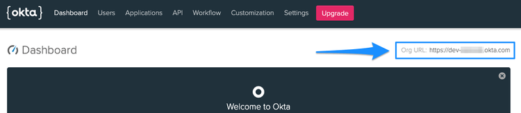 OktaのOrg URL